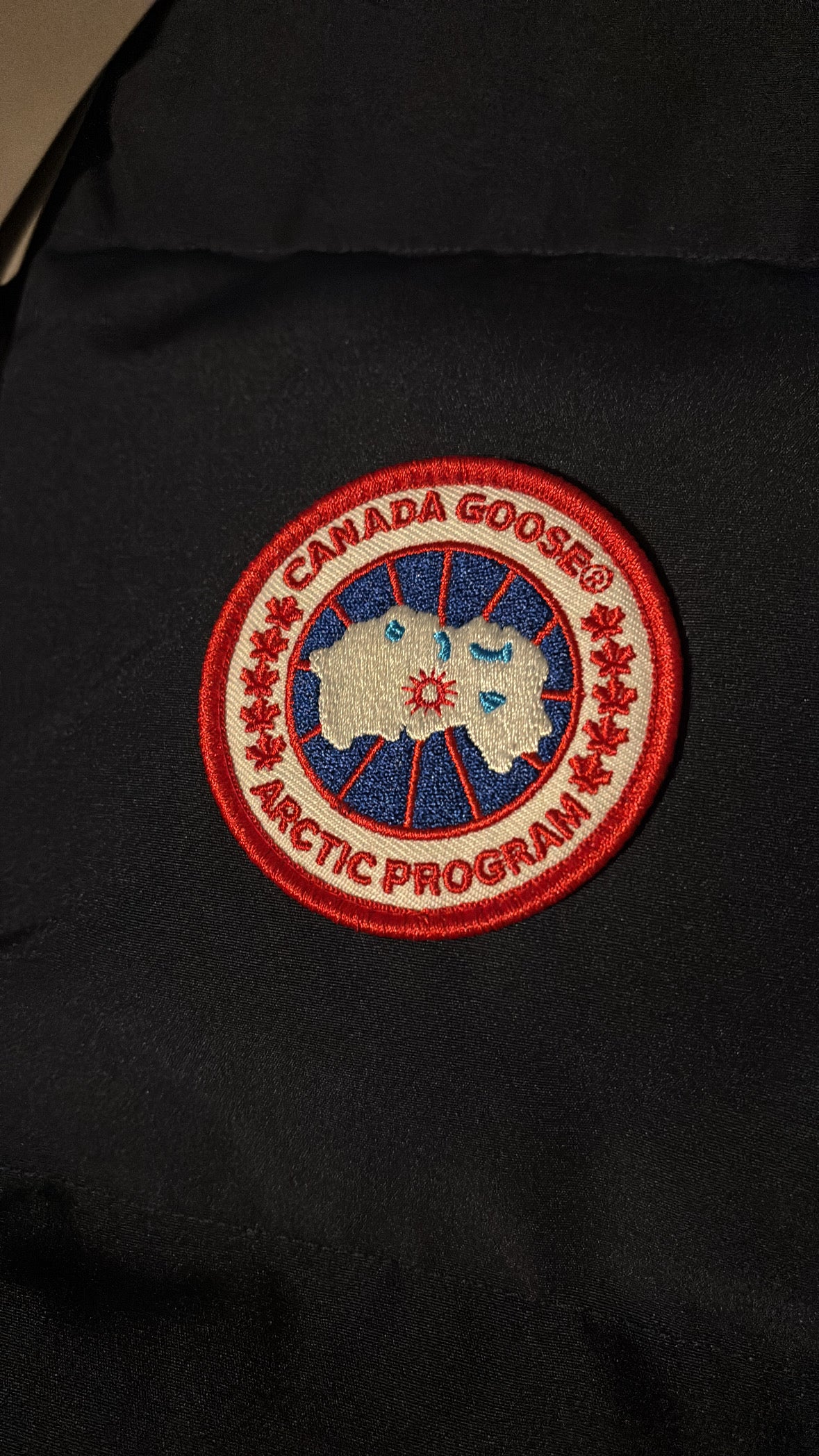 Canada goose body warmer