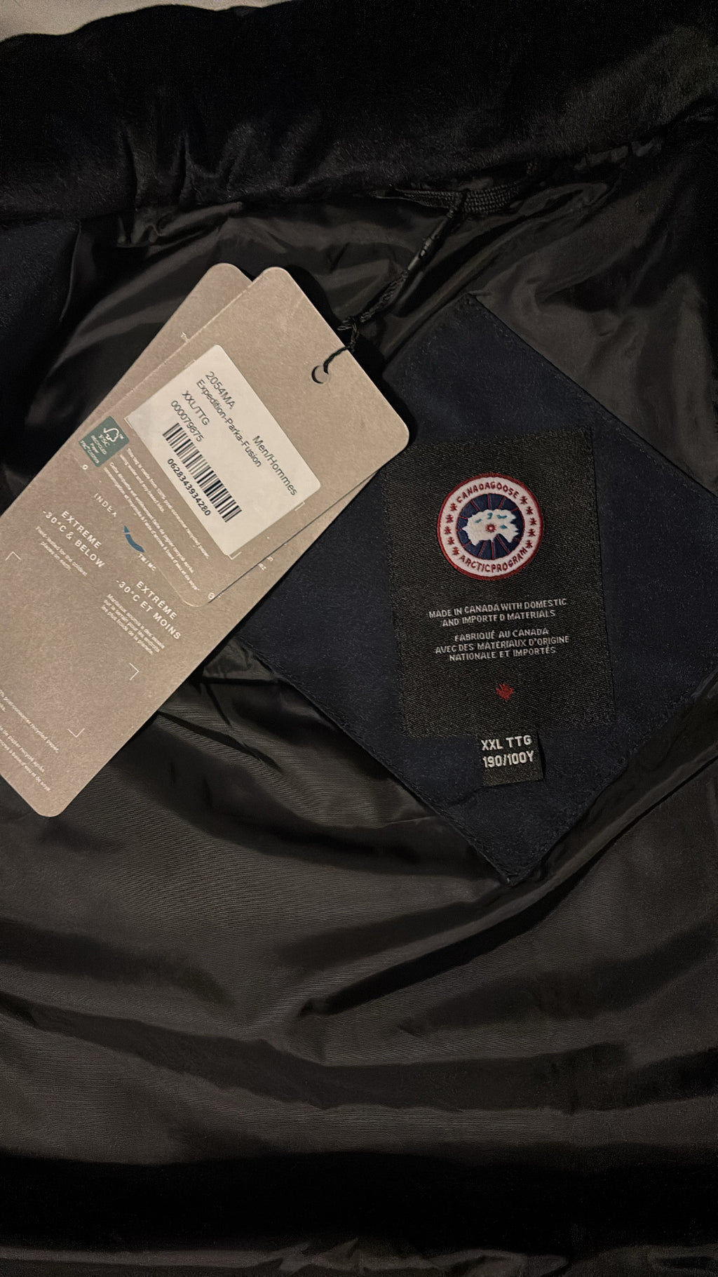 Canada goose body warmer